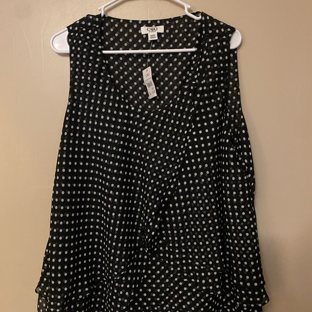 Plus size Cato sleeveless top 18/20